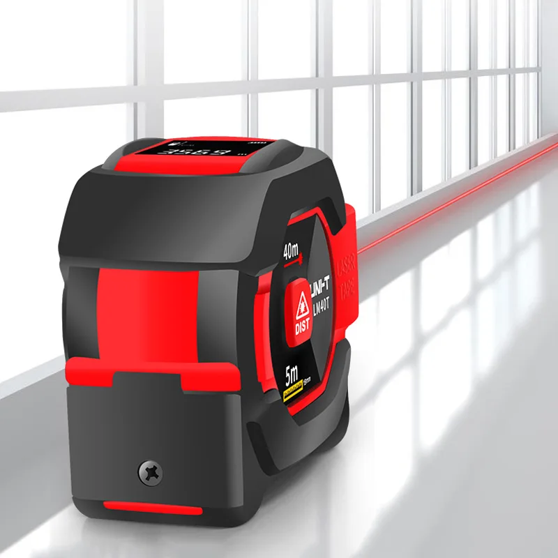 QHTITEC LM40T Laser Measuring Tape Measure 40M Infrared Distance Meter Electronic Ruler Rangefinder LCD Display | Инструменты