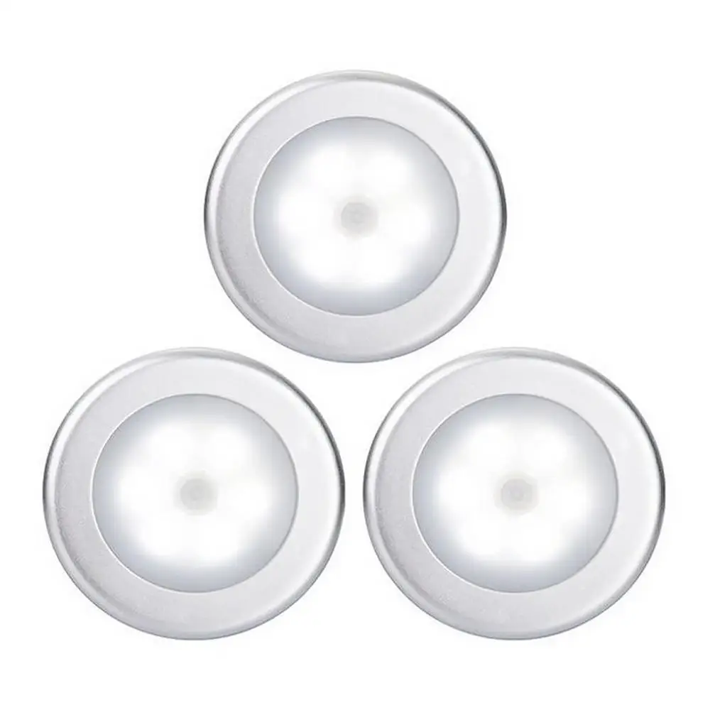 1 шт. инфракрасный датчик движения PIR 6 светодиодный ночной Светильник