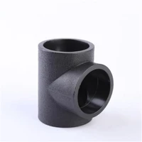 equal diameter tee socket type new material water supply pipe fittings pe water pipe t20 to 110 joint