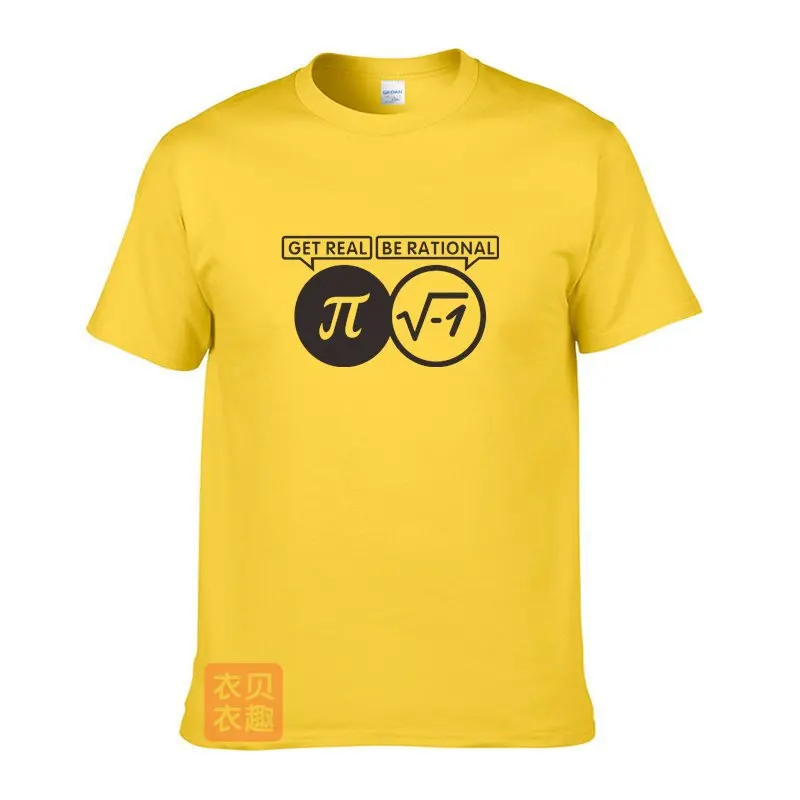 

Original Men's Round Neck Short Sleeve T-shirt Mathematical Symbol Quick-drying Clothes Sub-Explosion