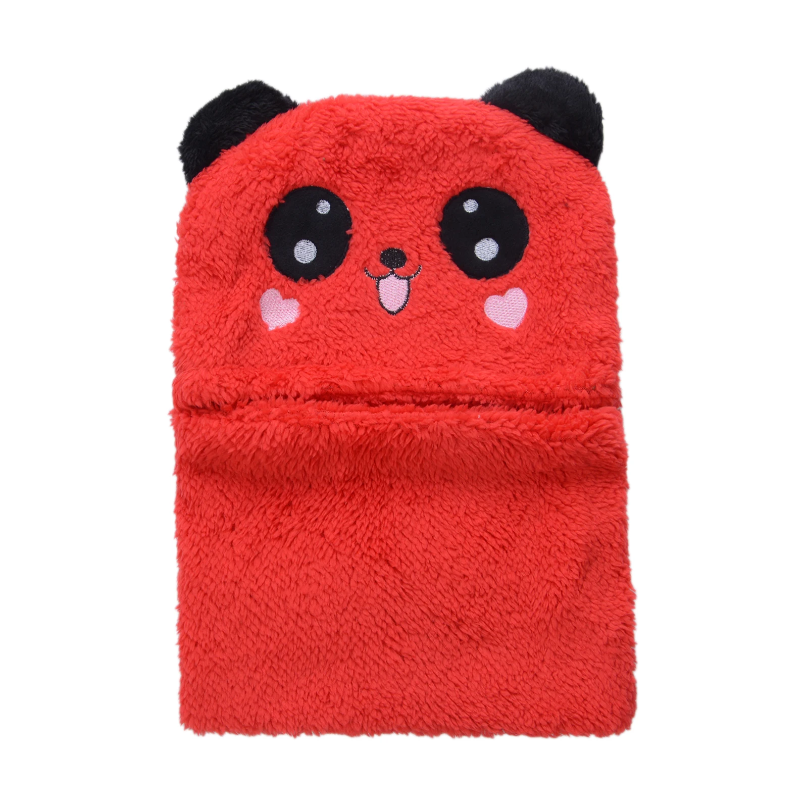 

Casual Children Winter Knit Hat Soft Warm Cartoon Bear Beanie Cap With Pom Pom Boys Girls Warm Baby New Wool Ball Knitted Caps