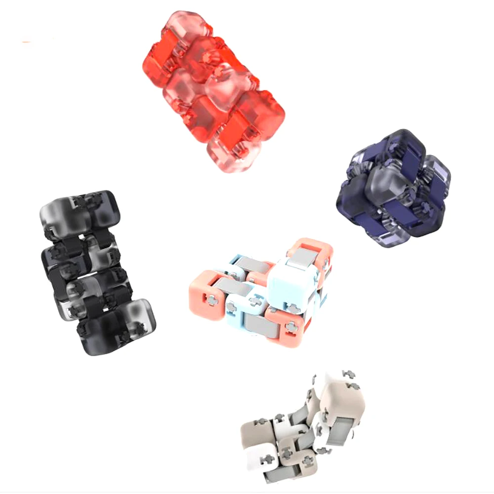 Миту случайный Цвет пальчиковые кубики строительные блоки слепой сюрприз