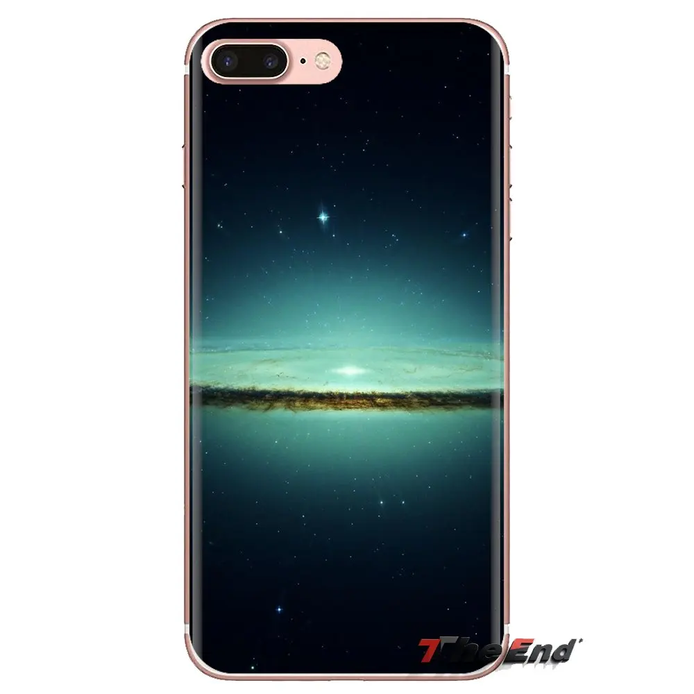 Космический свет мягкий прозрачный просвечивающийся чехол Чехлы для huawei Honor 7X V10