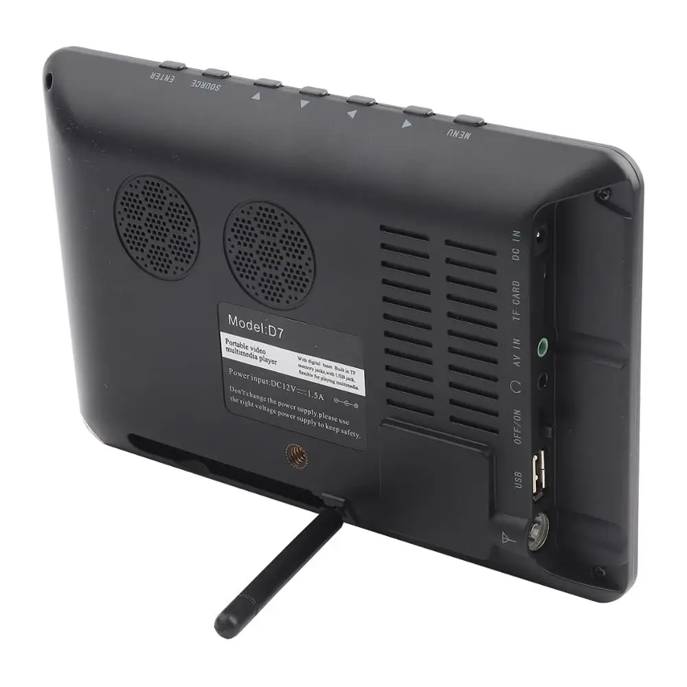 Leadstar цифровой HD ТВ 800x480 7 дюймов и аналоговый телевизионный ресивер с поддержкой