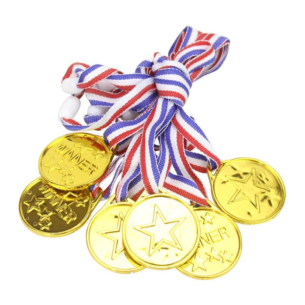 3 набора золотых медалей награды победители игрушки для спортивных соревнований