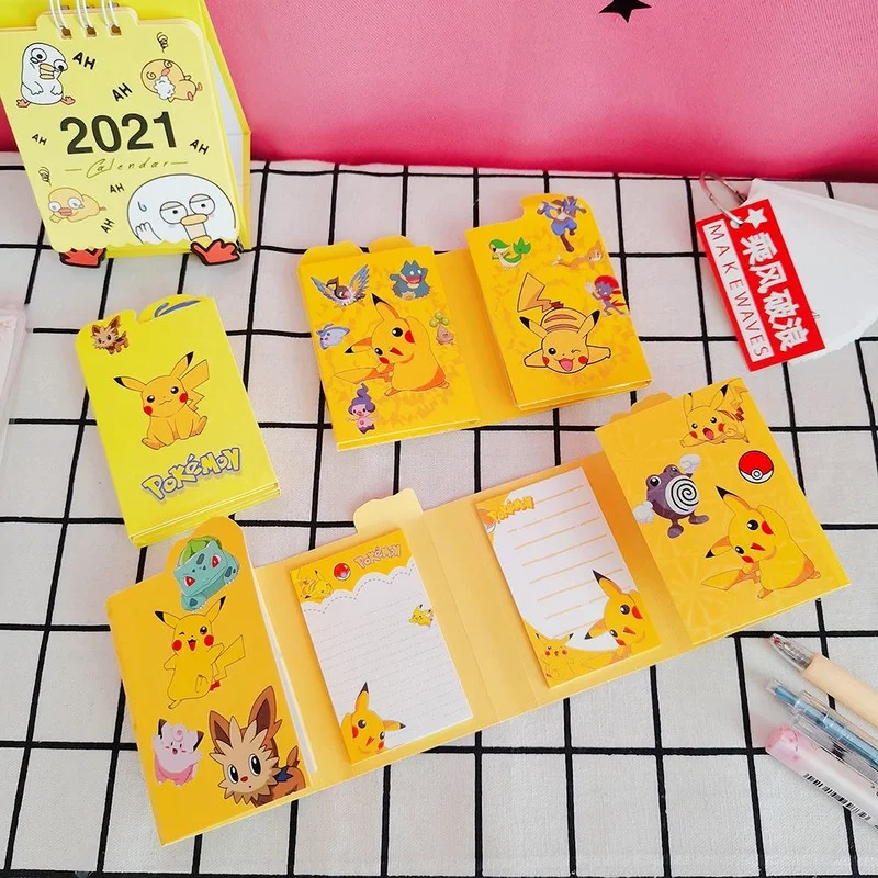 Новинка 240 страниц стикеры с покемоном Пикачу Мультяшные Стикеры милые аниме
