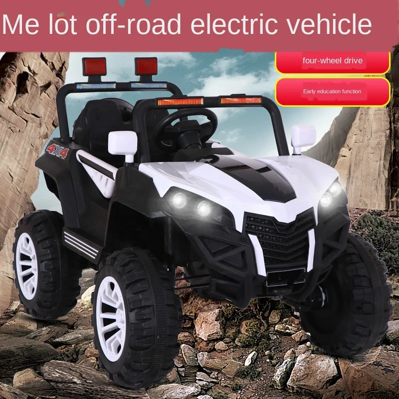 Kopen Vierwielaandrijving Swing Zitten 1-8 Jaar Oude Mannen En Vrouwen Baby Kind Afstandsbediening Off-road Voertuig Elektrische Auto Rijden Op Auto