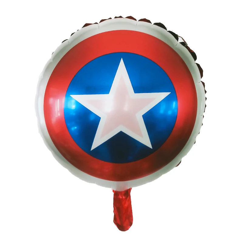 Воздушные шары из фольги Капитан Америка Человек-паук | Дом и сад