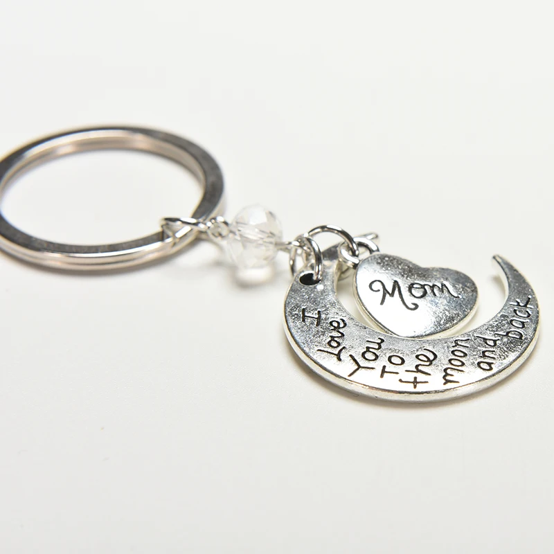 

1 шт. брелок для мам брелок в форме сердца для женщин новый металлический автомобиль брелок, Лидер продаж