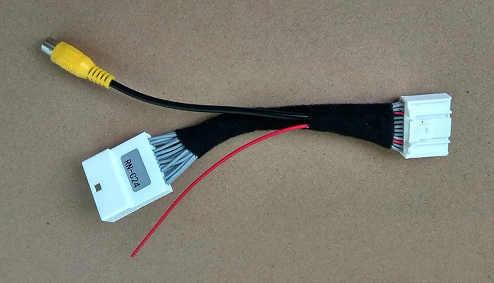 JanDeNing Car Adapter Wires Cable Rear View Camera Original Display Input For Renault Dacia | Автомобили и мотоциклы