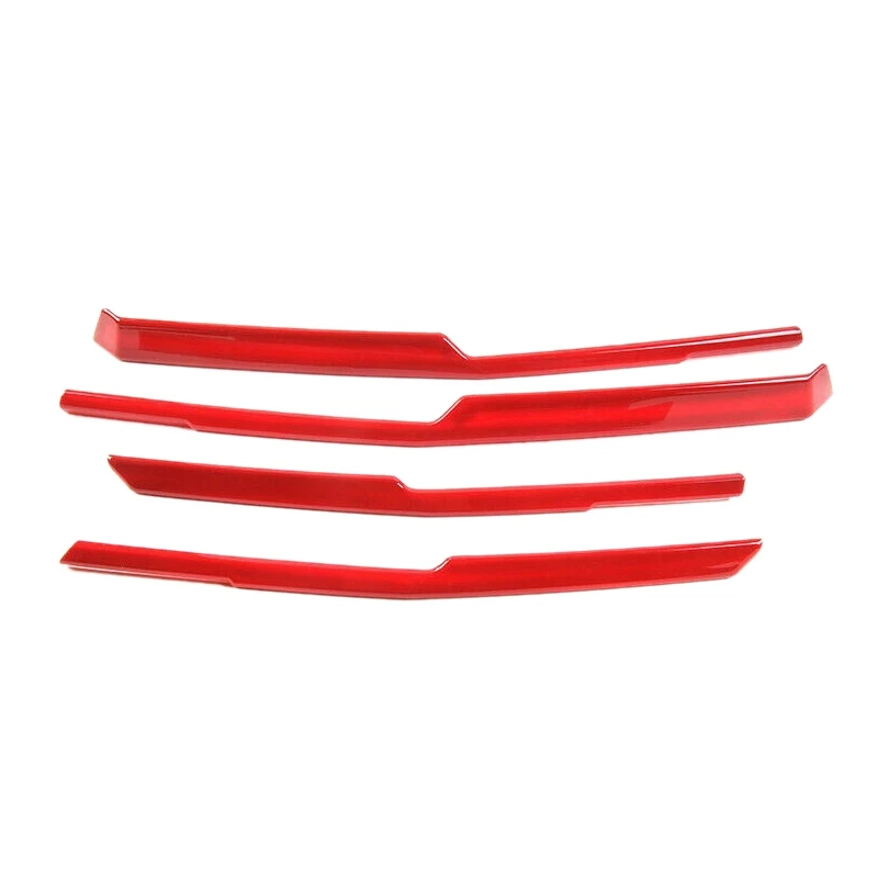 

Front Grille Grill Cover Decoration Trim Strips Kit for Chevrolet Camaro 2017 2018 2019 2020 Car Accessories