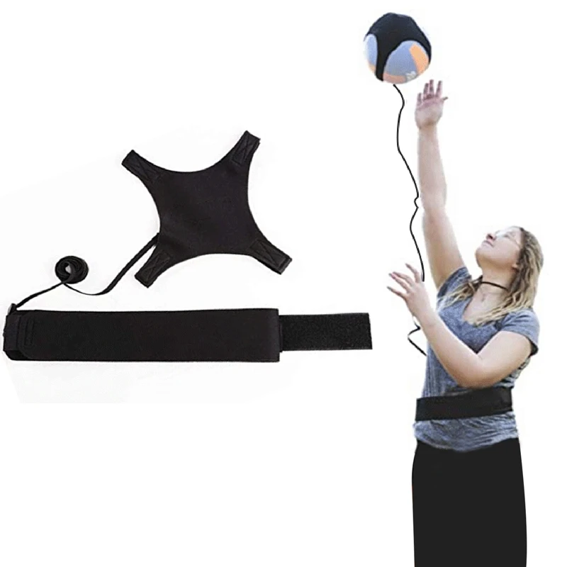 

Volleyball Auxiliary Training Equipment Four-claw Rebound of The Ball Volleyball Training Equipment Ball Belt Outdoor Sports