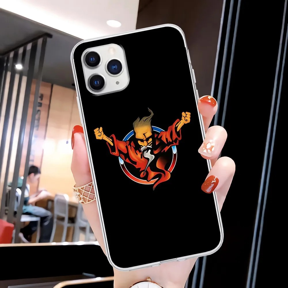 

Thunderdome Hardcore Wizard Transparent Cell Phone Case For Iphone 12 11 Pro Xs Max 6s 7 8 Plus Xr Xs X 5s Se 2020 Clear Cover