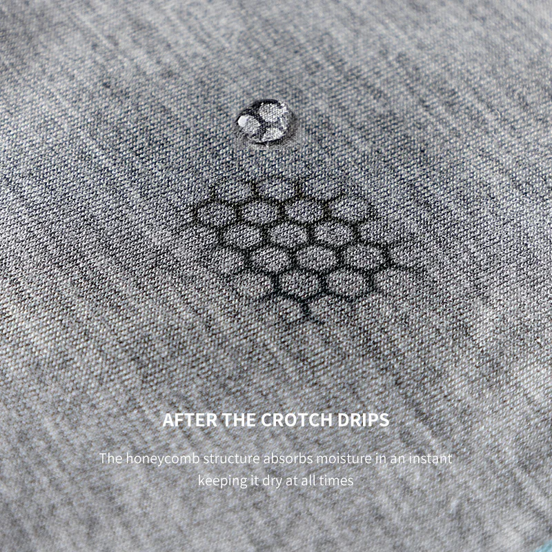 MiiOW 3PCS Classic Men's Underwear High Quality Ice Silk Fabric 3A Antibacterial Graphene Crotch Solid Color Men's Boxer Briefs