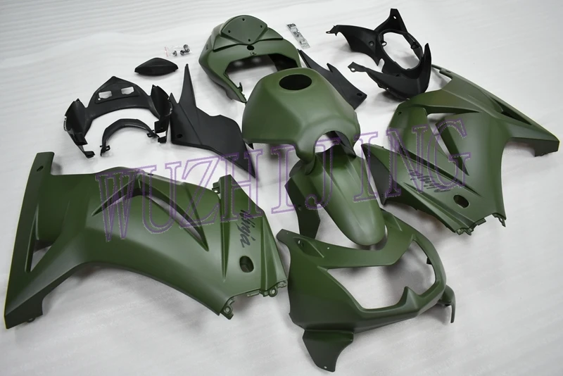 Набор для всего тела ниндзя 250R 2009 обтекатель комплекты материя зеленый набор EX250