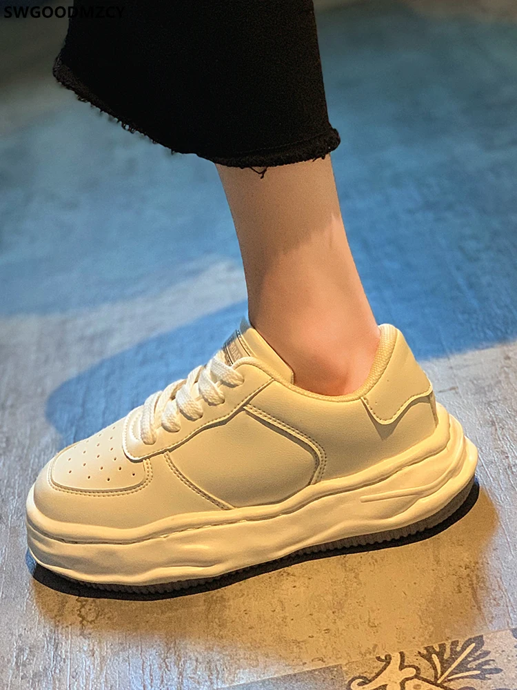 Женские кроссовки для бега женские роскошная кожаная повседневная обувь на