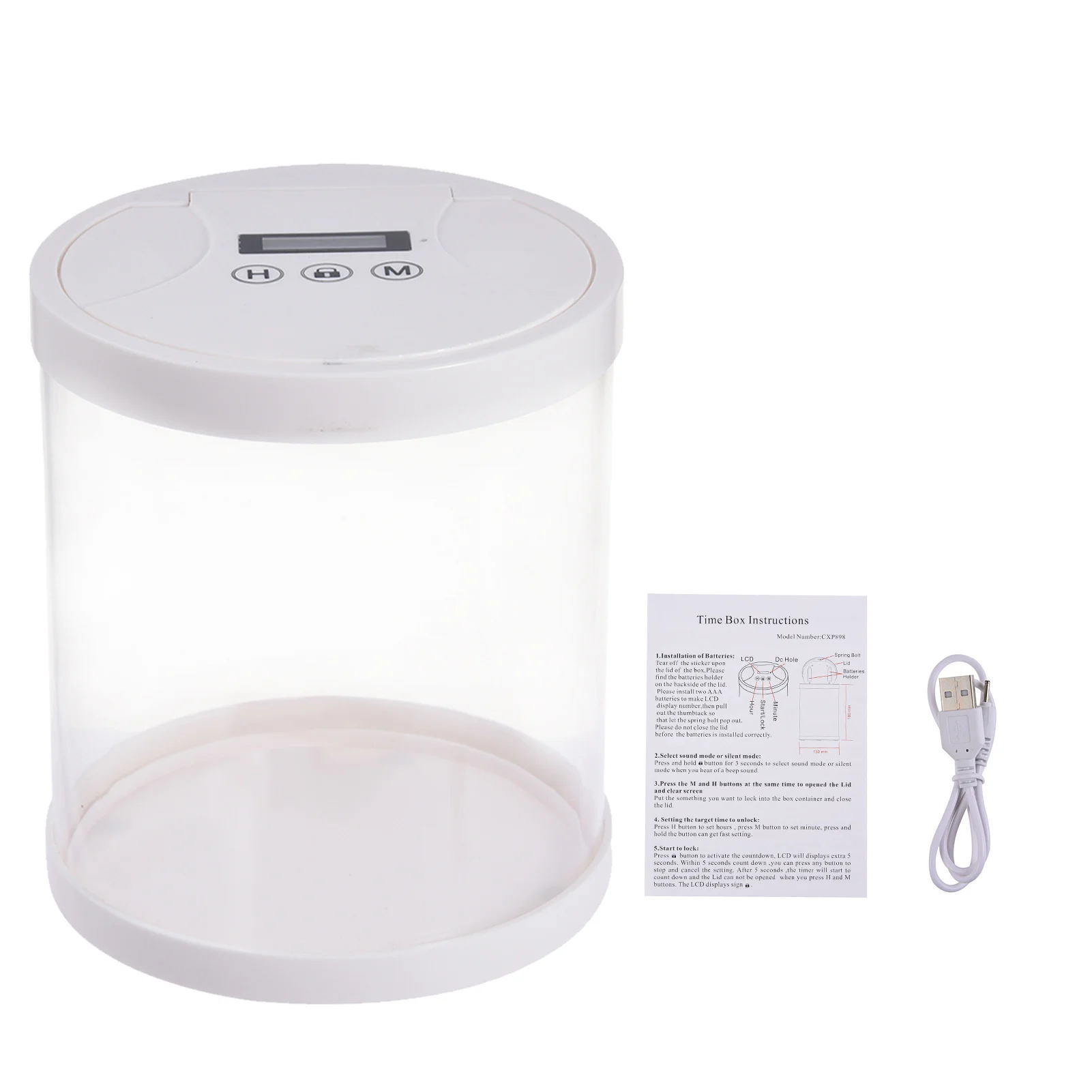 multifunction time locking container help quit cell phone addiction excessive smoking properly control snacks other vices free global shipping