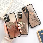 Чехол для Honor 10i для Huawei Honor 10X Lite 8X 9A 50 Pro SE 30 20, чехол Funda P Smart 2021 Mate 40 30 Y8P Y7A Y6p, матовый Роскошный чехол