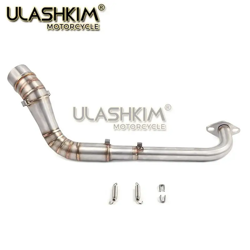 

Modified Front Middle Link Pipe Scooter Exhaust Muffler Escape Full System Slip On For yamaha NVX155 NVX 155 Aerox155 Aerox 155