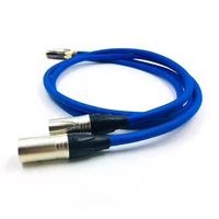 free shipping cardas 2rca male to dual xlr male interconnet cable with wbt 0144 rca plug to xlr male connector plug