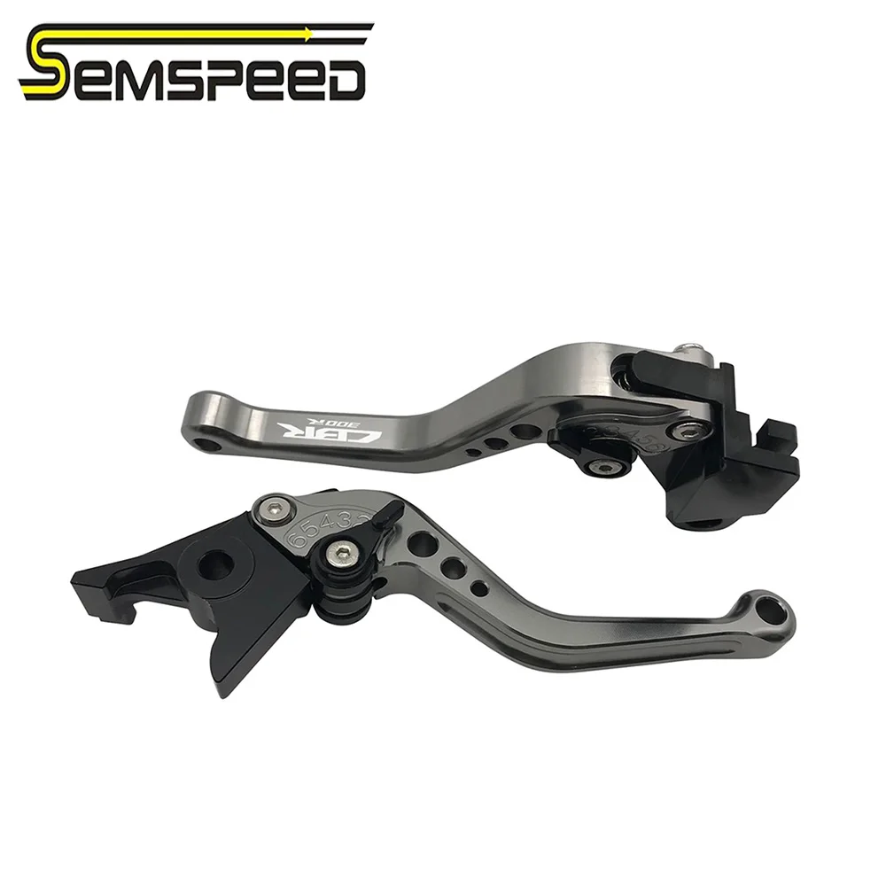 SEMSPEED CBR300R логотип мотоцикла с ЧПУ Короткие Рычаги Тормозная система сцепления