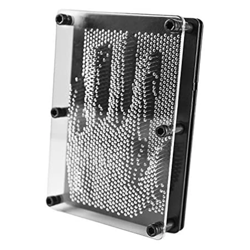 

2-Piece Classic Pin Art Game Set Pin Art Toys, Suitable for Children with Autism-Happy Time-Durable-Beautiful Decoration