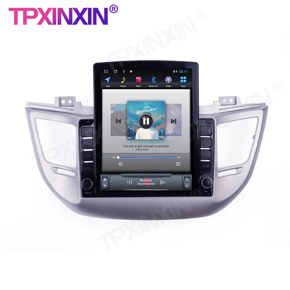 저렴한 무선 카플레이 터치 스크린 스테레오 수신기 6 + 2014G, 현대 투싼 2018-128 안드로이드 128G 카 라디오 플레이어 라디오 IPS 스크린