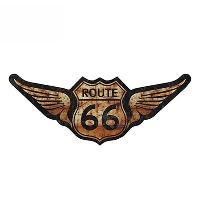 

SZWL Rat Rod US Highway Route 66 Car Stickers Cover Scratch Vinyl Decal Personality Waterproof Accessories Decoration,15cm*6cm