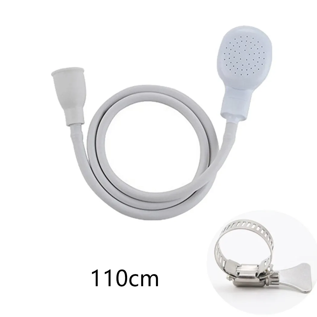 

Attachment Shower Hose Bath For Single Tap Spray Head Hose Kitchen Push On
