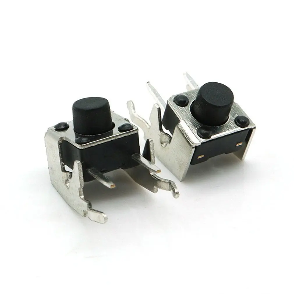 Тактовый переключатель 4 контактный светильник микропереключатель 6х6 Кронштейн