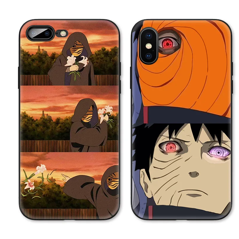 

Мужской чехол Bandai Naruto Xr Uchiha с защитой от почвы, подходит для iPhone 13, с рисунком Apple 12promax