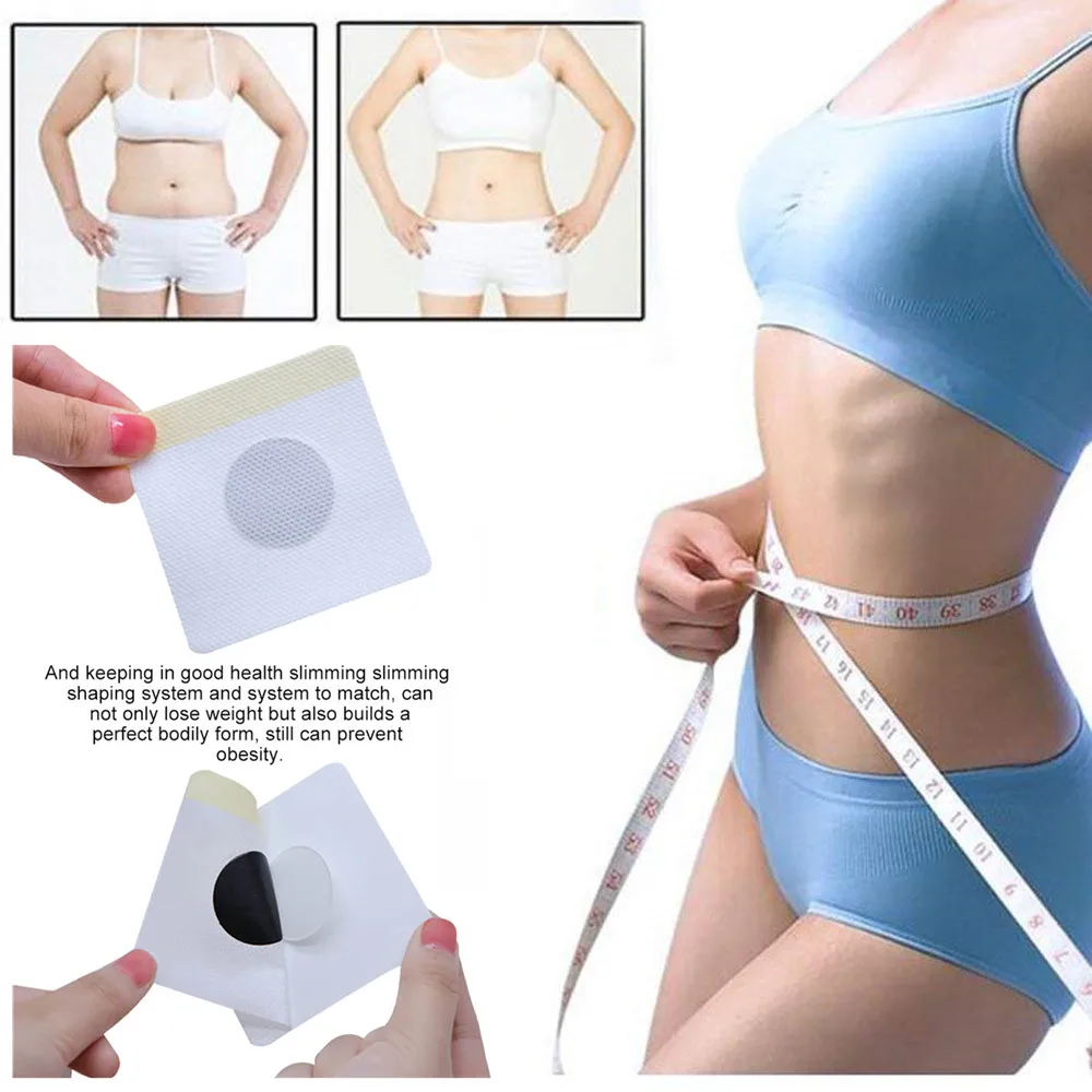 

10PCS Slim Patch Lose Weight Fat Burning White Slim Patch Face Lift Tools Traditional Chinese Medicine Slimming Navel Sticker