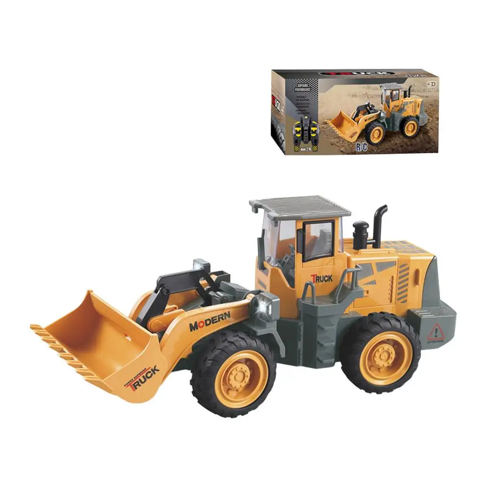 

RC Excavator Toy RC Hydraulic Car Construction Vehicle 8 Channel Bulldozer 2.4GHz Radio Remote Control For Over 8 Year Olds Kids