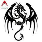 Стильная Автомобильная наклейка Aliauto, свирепый дракон, автомобильные аксессуары, водонепроницаемая Виниловая Наклейка для Toyota Mustang Renault Skoda,14 см * 12 см