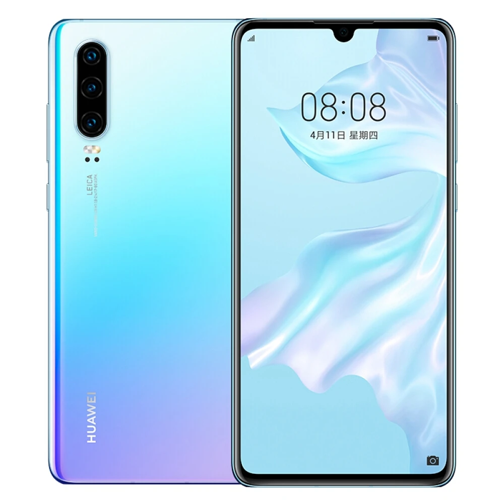 Оригинальная глобальная Huawei P30 смартфон 6 ГБ ОЗУ 128 ROM 1 дюймов Android 9 0 мобильный