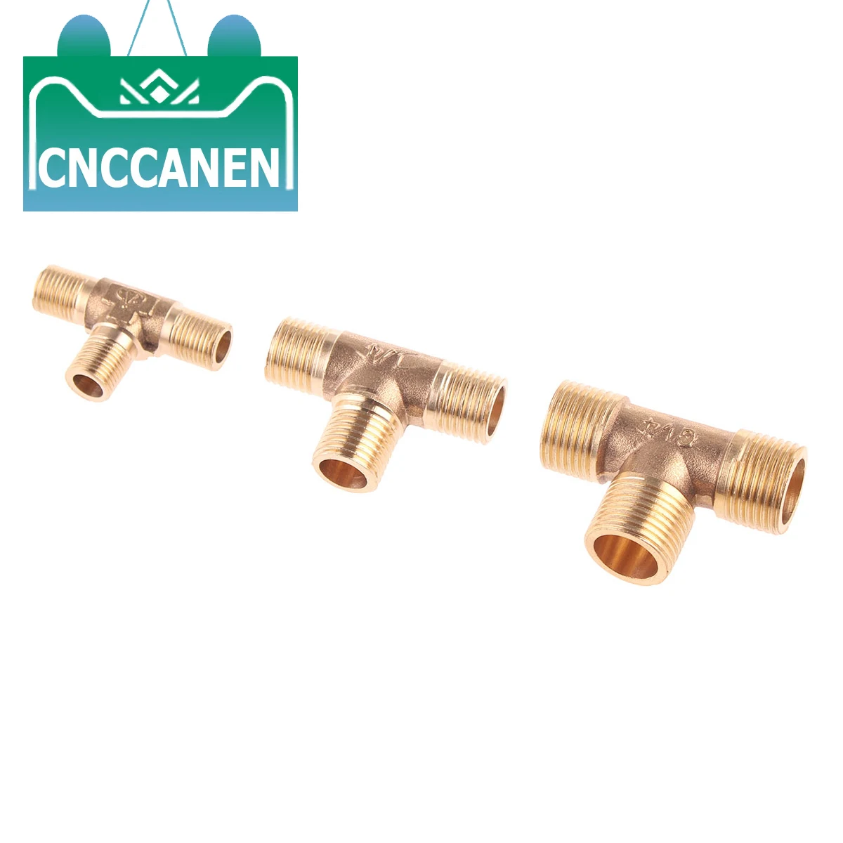 3 сторонний тройник Т образной формы 1/8 &quot1/4&quot 3/8 &quot1/2&quot BSP латунный фитинг для