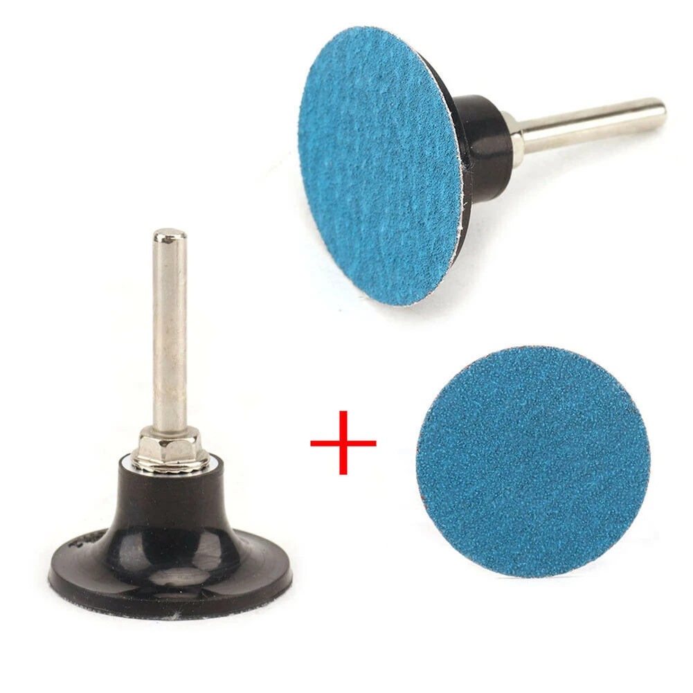 

61Pcs 2\\\\\\\\\\\\\\\" 50mm Type R Roll Lock Quick Change Discs Die Grinder Sanding Pads