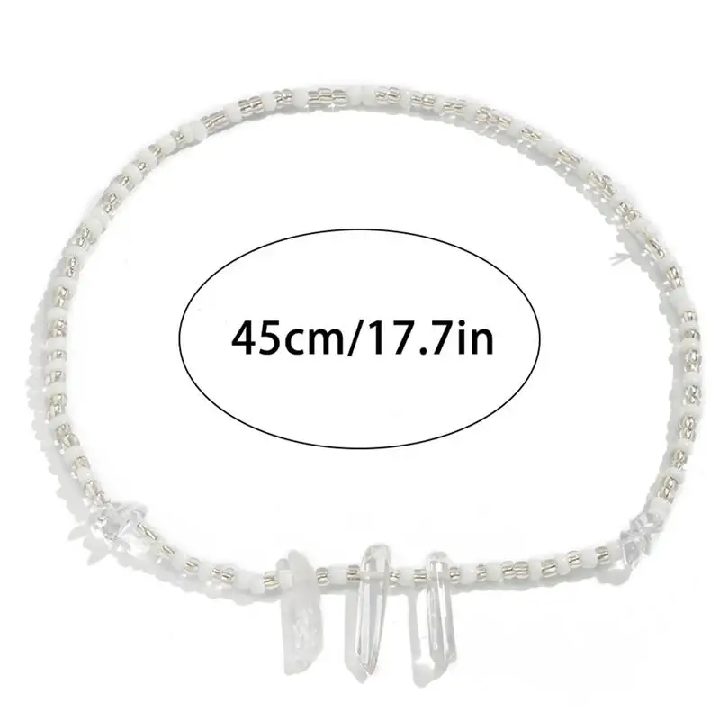 

Bohemian Beaded Leg Chain Thigh Chain For Women All-Match Stone Thigh Chain Body Jewelry Beach Style Gift