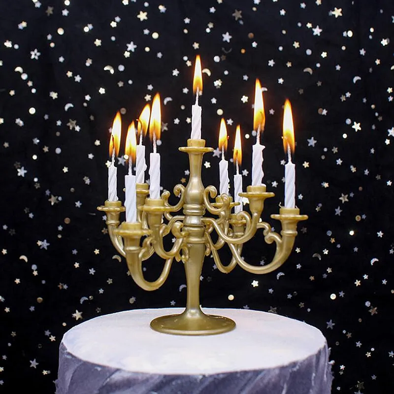 Ретро свадебный подсвечник торт пластиковый для кафе тема Ресторан