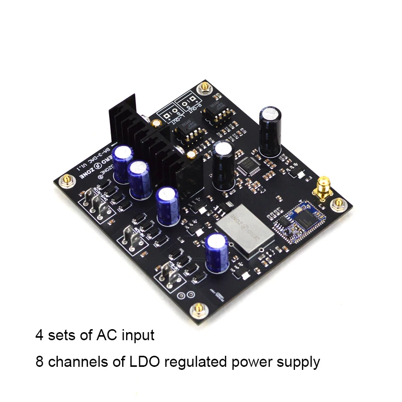 Bluetooth 5 0 беспроводной прием QCC3008 AK4493 декодирующая плата с