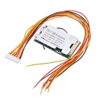 Плата защиты литий-ионных элементов 10S, 36 В, 30 А, защита литий-ионных элементов 18650, плата BMS PCB с балансировкой для инвертора электромобиля