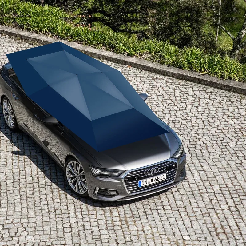 

420x220cm Car Insulation Hood Sunshade Tarpaulin Protective Clothing Waterproof Dustproof UV Protection For Cars Tent Boat RV