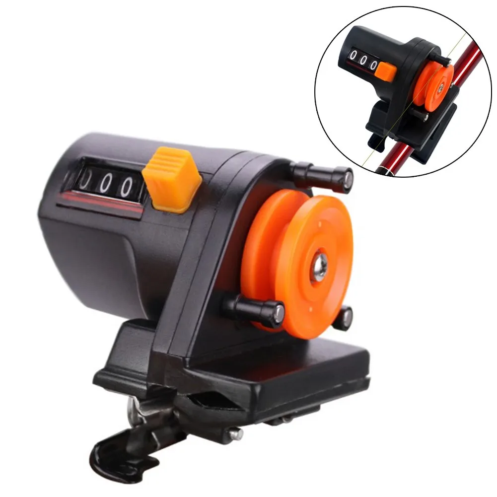 

1pc 0-999M 6cm Pesca Fishing Line Depth Finder Counter Fishing Tool Tackle Length Gauge Counter Fish Accessories Tackle Tool