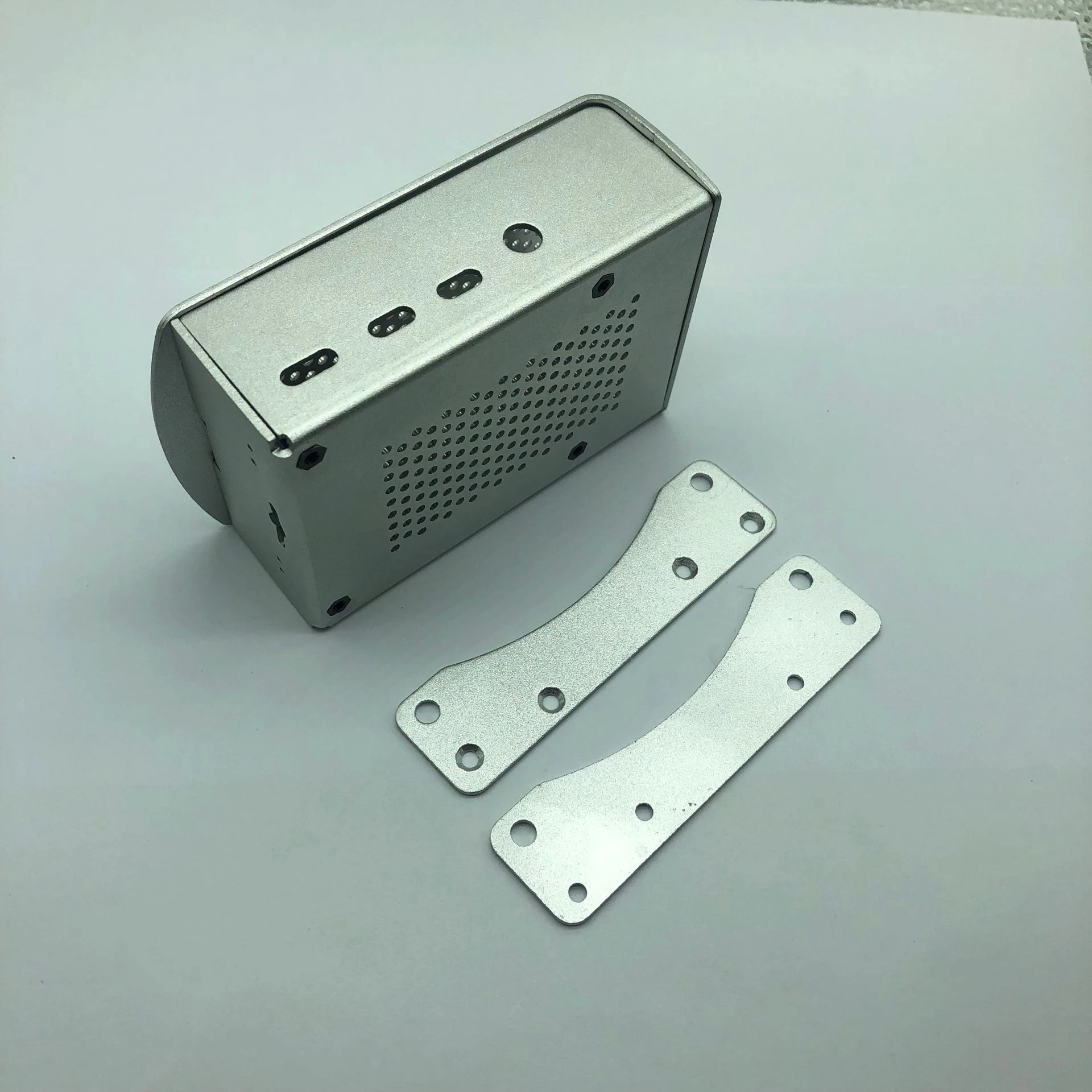 Raspberry Pi 4 Aluminum Case Black Metal Shell Silver Box Green Enclosure for RPI Model B 4B | Электроника