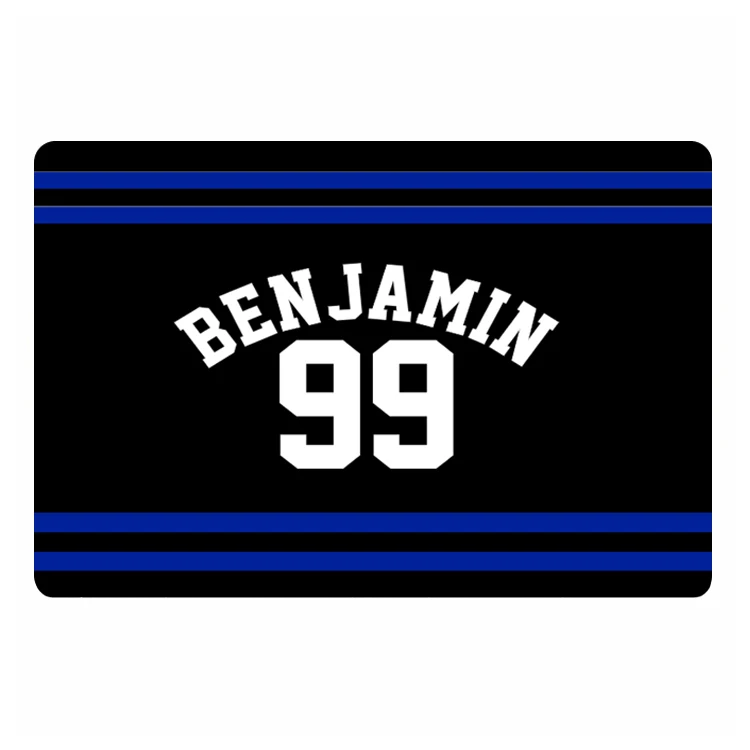 Черный золотой хоккейный футбольный Джерси подарок спортивный