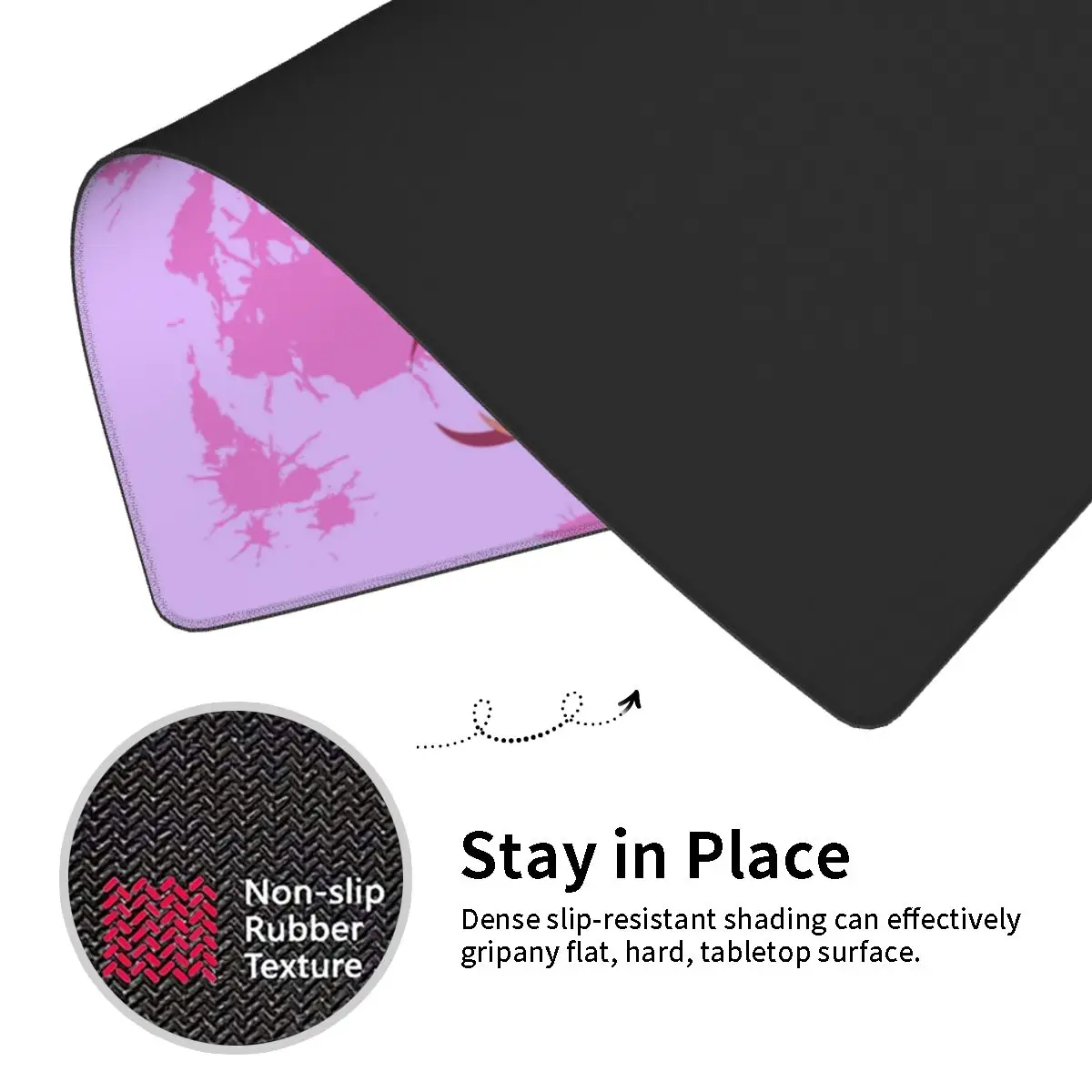 Компьютерный коврик для мыши My Hero Академия химико Тога Waifu Anime Girl Otaku XL игровой с