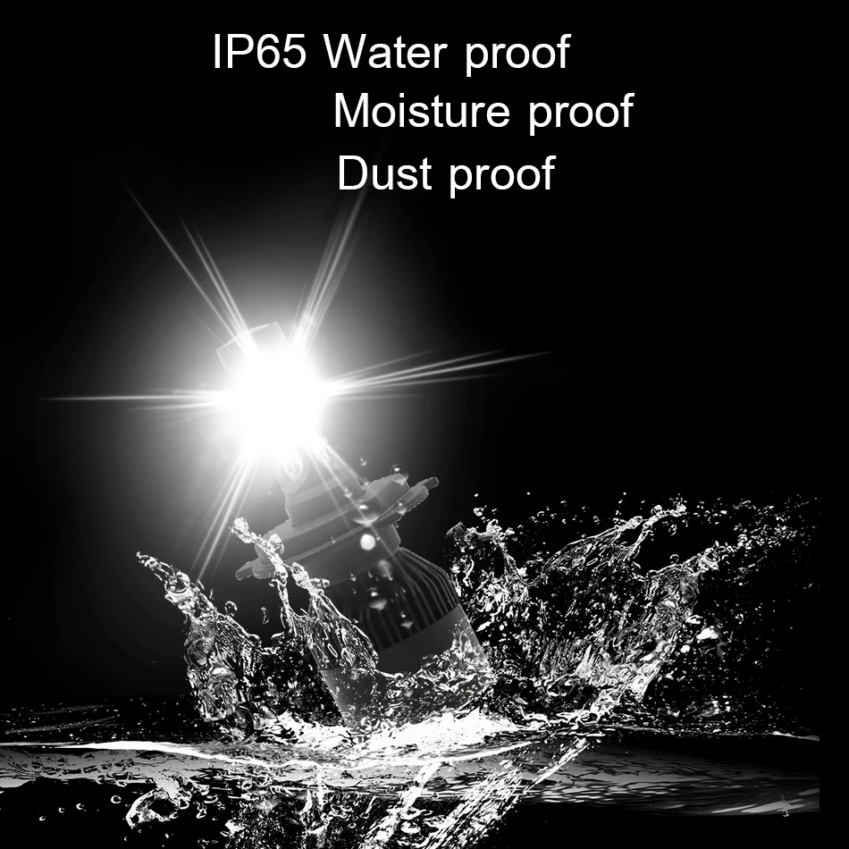 Из 2 предметов 12V H4 светодиодный H7 автомобилей головной светильник H1 H11 H8 H9 8000K 6000K