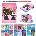 Чехол для Amazon Kindle, новинка 2019, чехол с рисунком кота единорога, складной чехол-подставка, чехол для Kindle, 2019, чехол 10-го поколения