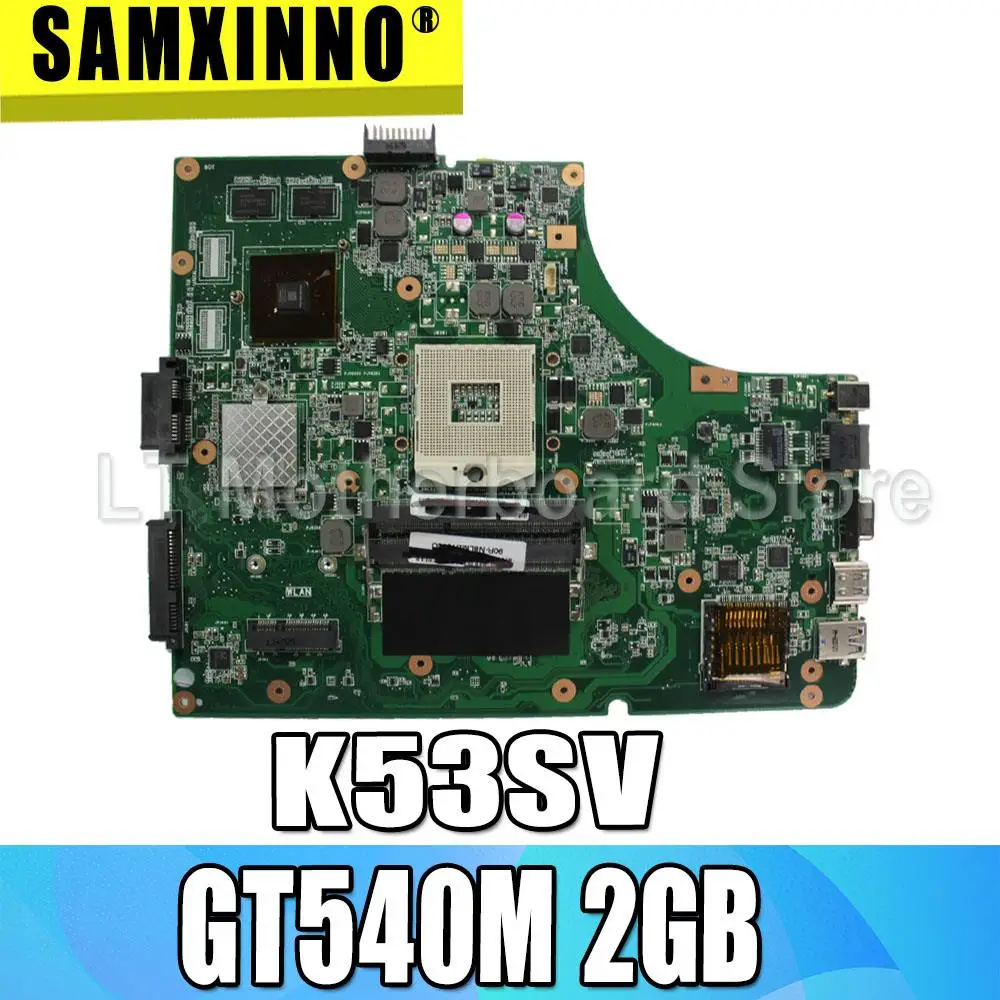 K53SV REV: 3,1 3,0 8 шт. видео памяти GT540M 2 ГБ 2 DDR3 слот для Asus K53SV A53S K53S X53S P53S K53SC K53SJ K53SM