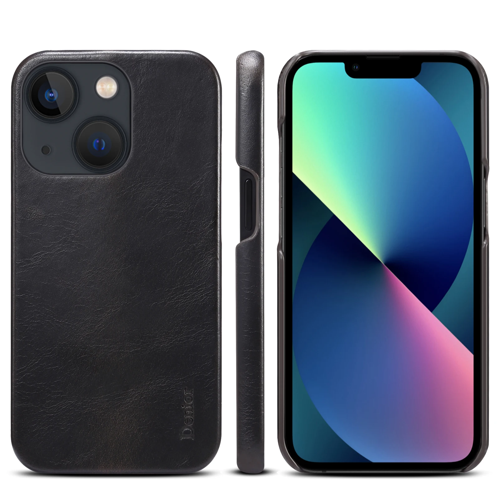 Чехол-накладка для Iphone 13 12 11 Pro Max Mini из натуральной кожи | Мобильные телефоны и